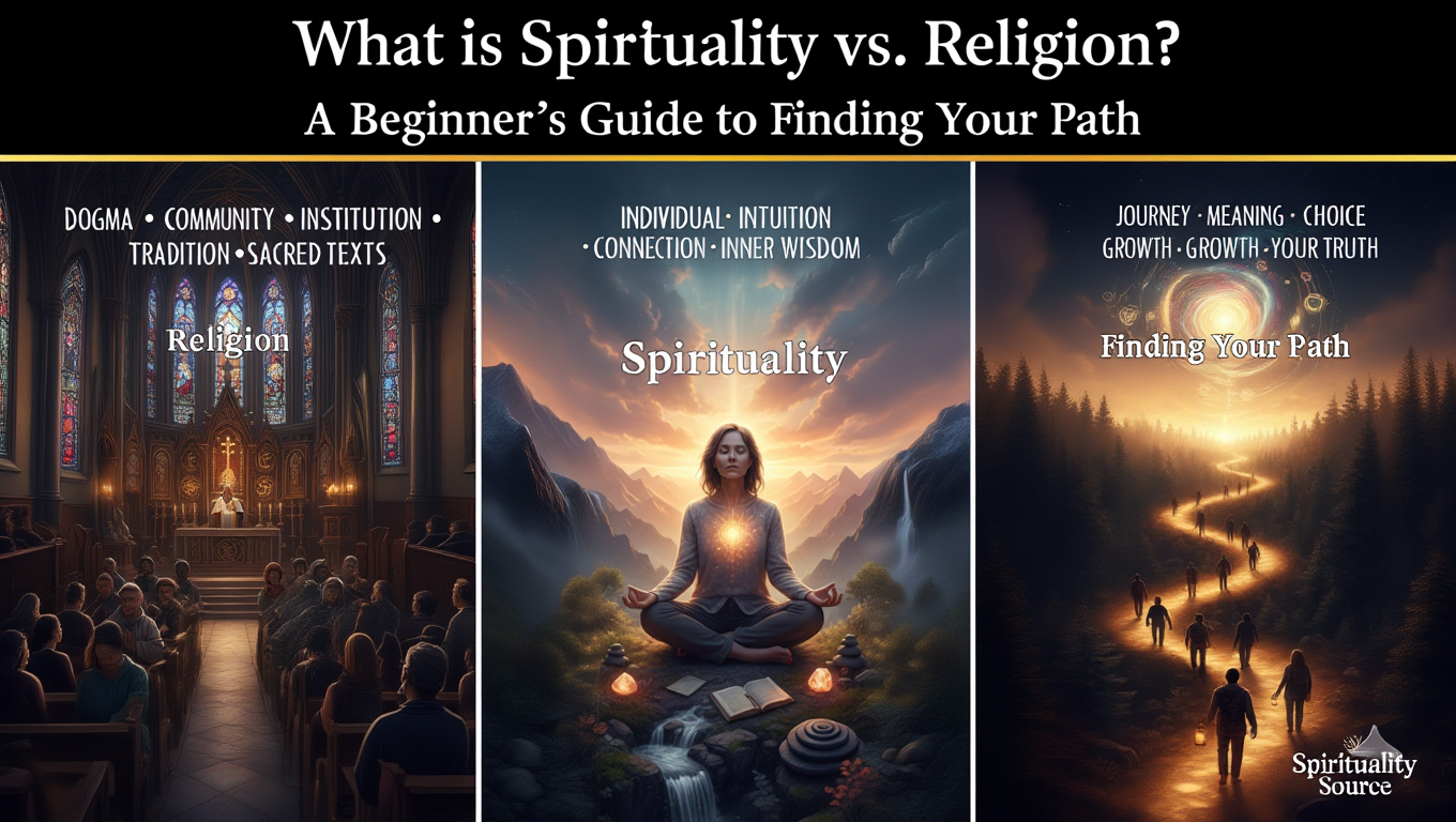 Spirituality vs Religion